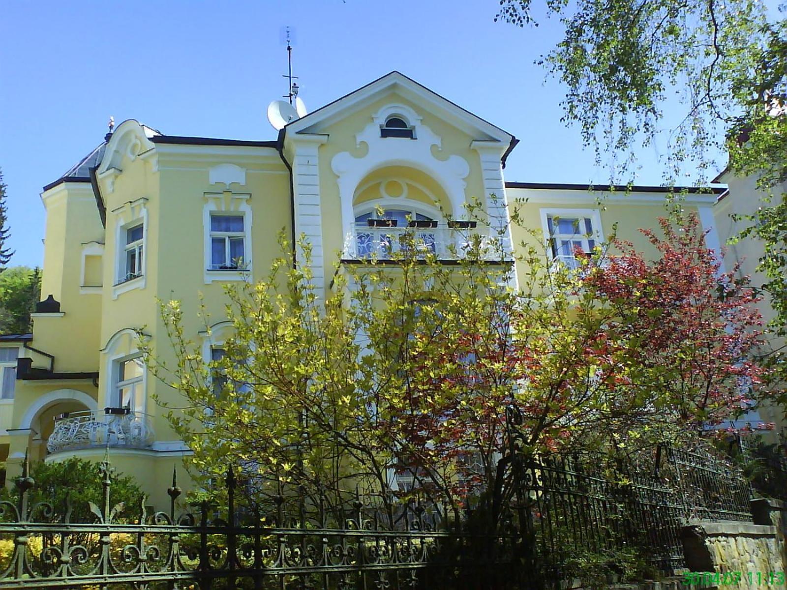 Villa Sonnenstrahl Mariánské Lázně Eksteriør billede